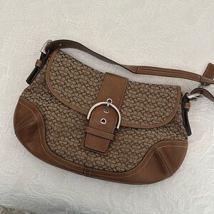 Brown Designer Shoulder Bag